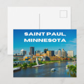 Saint Paul Minnesota Carte postale Souvenir (Devant / Derrière)