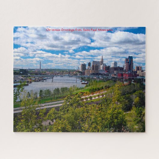 Saint Paul Minnesota. Jigsaw Puzzle (Horizontal)