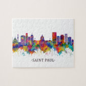 Saint Paul Minnesota Skyline Legpuzzel (Horizontaal)