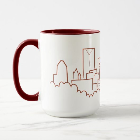 Saint Paul, Minnesota Skyline Mok (Links)