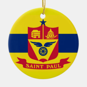 Saint Paul * ornement de Noël du Minnesota