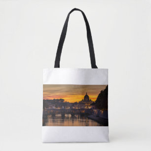 Saint Peters bij zonsondergang Draagtas