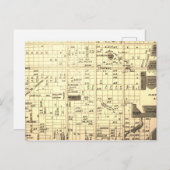 Saint-Pétersbourg, FL Carte Vintage (Devant / Derrière)