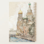 Saint-Pétersbourg Russie 2026 Planificateur - Élég (Dos)