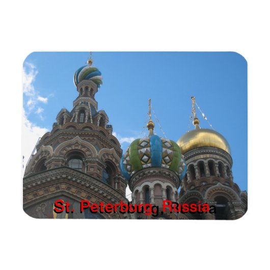 Saint-Pétersbourg, Russie Magnet (Horizontal)