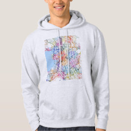 Saint Petersburg Russia City Map Hoodie