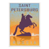 Saint Petersburg vintage poster (Devant)
