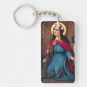 Saint Philomena Sleutelhanger