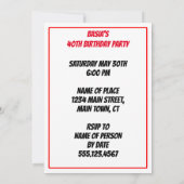 Saint Pierogi Tournez 40 Invitation polonaise (Dos)