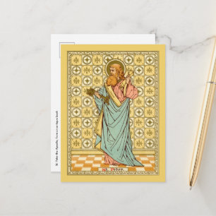 Saint Pierre l'Apôtre (RLS 14) Carte postale 2