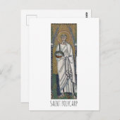 Saint Polycarp Briefkaart (Voorkant / Achterkant)