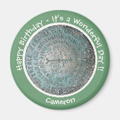 Saint Regis Mountain USGS Benchmark Party Items Magneet (Voorkant)