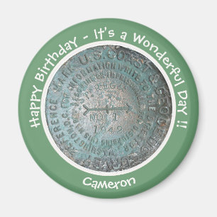 Saint Regis Mountain USGS Benchmark Party Items Magneet