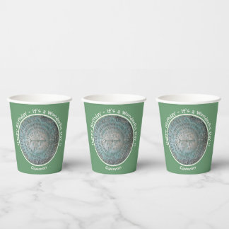Saint Regis Mountain USGS Benchmark Party Items Papieren Bekers