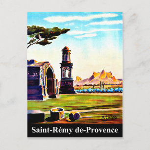 Saint Rémy de Provence, Frankrijk, vintage reis Briefkaart