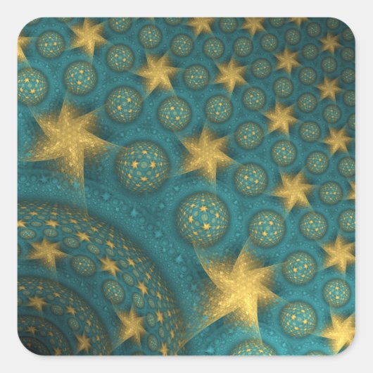 Saint-Rémy Herziene Vierkante Stickers (Voorkant)