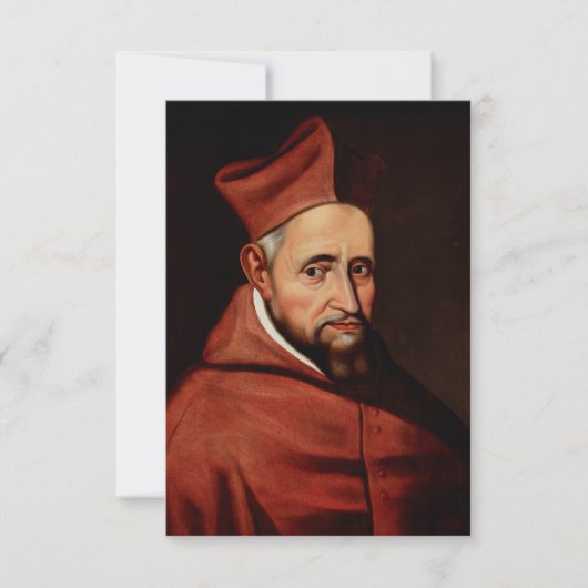 Saint Robert Bellarmin Bedankkaart (Voorkant)