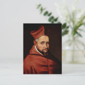 Saint Robert Bellarmin Briefkaart (Staand voorkant)