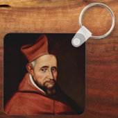 Saint Robert Bellarmin Sleutelhanger (Achterkant)