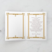 Saint Rocco - Bonne carte de voeux de fête (Intérieur)