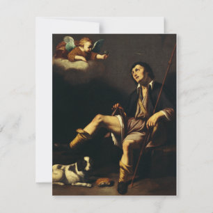 Saint Roch en de engel door Guy François