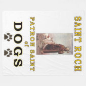 SAINT ROCH FLEECE DEKEN (Voorkant (Horizontaal))