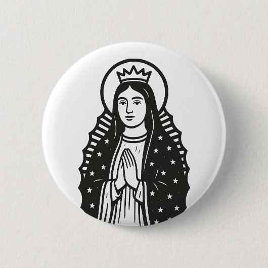 Saint Ronde Button 5,7 Cm (Voorkant)