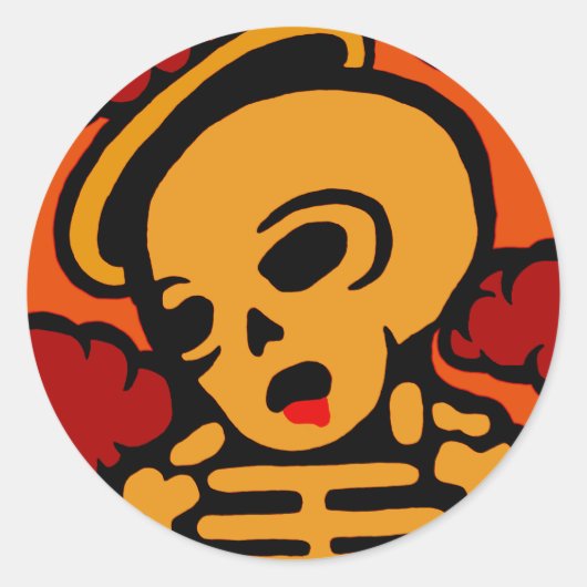 Saint Ronde Sticker (Voorkant)