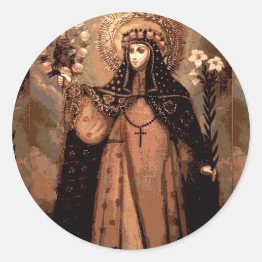 SAINT-ROOS LIMA RONDE STICKER (Voorkant)