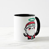 Saint Santa Roly Mug – Joli Saint-Nicolas Méditant (Devant droit)