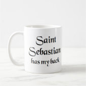 saint sebastian koffiemok (Links)