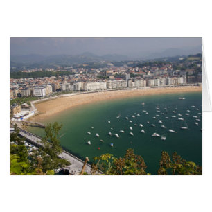 Saint-Sébastien, Espagne. La ville basque de San