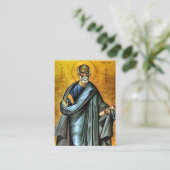 Saint Simon la carte de prière orthodoxe Zealot (Debout devant)
