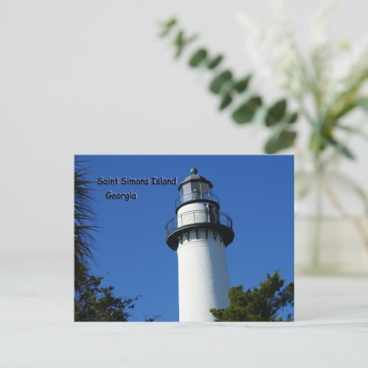 Saint Simons Island Briefkaart (Staand voorkant)