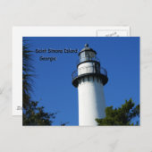 Saint Simons Island Briefkaart (Voorkant / Achterkant)