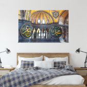 Saint Sofia mosque Canvas Afdruk (Insitu (Slaapkamer))