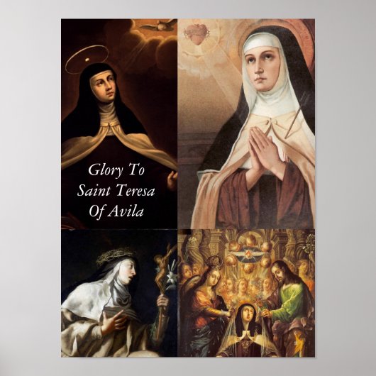 SAINT TERESA D'AVILA POSTER (Devant)