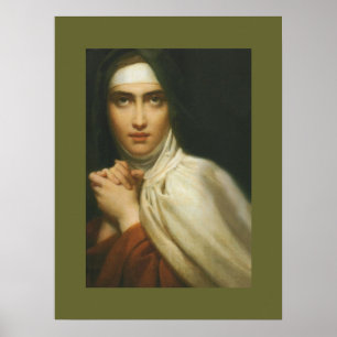 SAINT-TERESA VAN AVILA POSTER