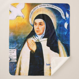 Saint Teresa van Avila Sherpa Deken