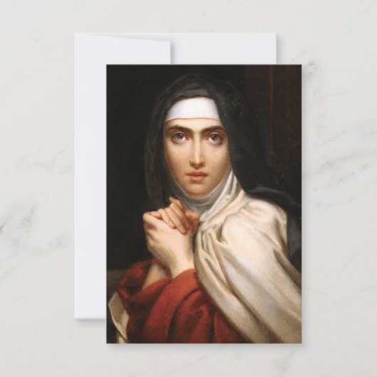 Saint Teresa van Jezus Bedankkaart (Voorkant)
