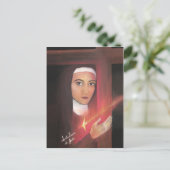 Saint Teresa van Jezus. Briefkaart (Staand voorkant)