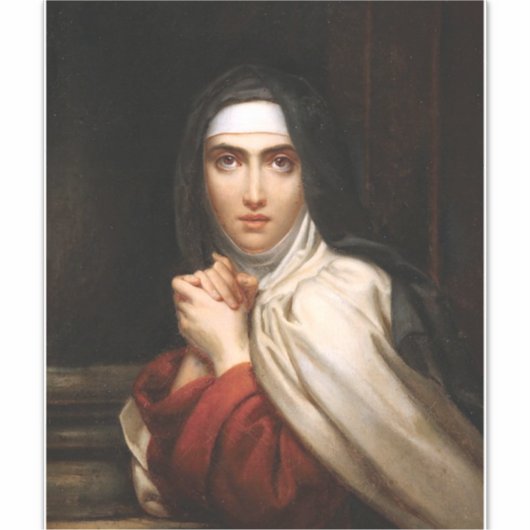 Saint Teresa van Jezus Sticker (Voorkant)