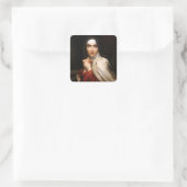 Saint Teresa van Jezus Vierkante Sticker (Tas)