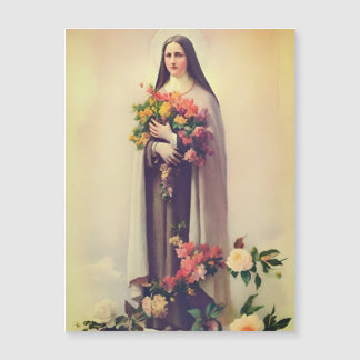 Saint-Thérèse de Lisieux carte magnétique sainte