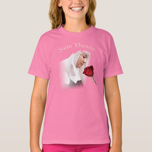 Saint Therese Girls T-shirt (Voorkant)
