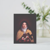 Saint Therese of Lisieux Briefkaart (Staand voorkant)