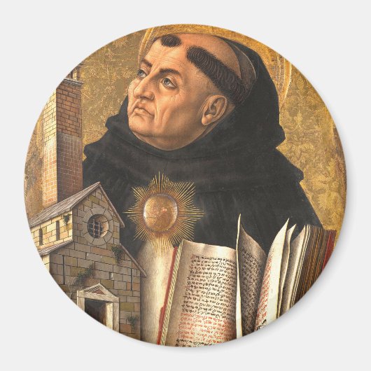 Saint Thomas Aquinas Magneet (Voorkant)