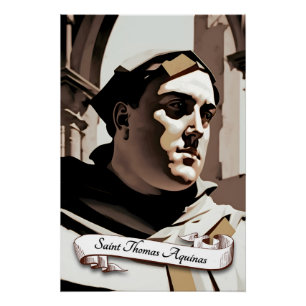 Saint Thomas Aquinas Perfect Poster