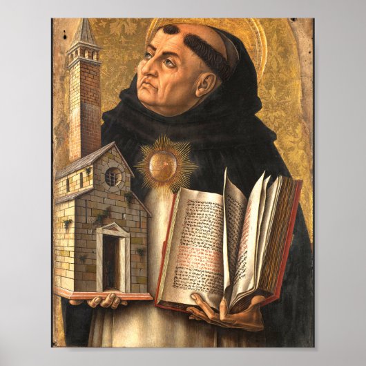 Saint Thomas Aquinas Poster (Voorkant)