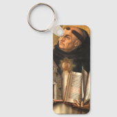Saint Thomas Aquinas Sleutelhanger (Voorkant)